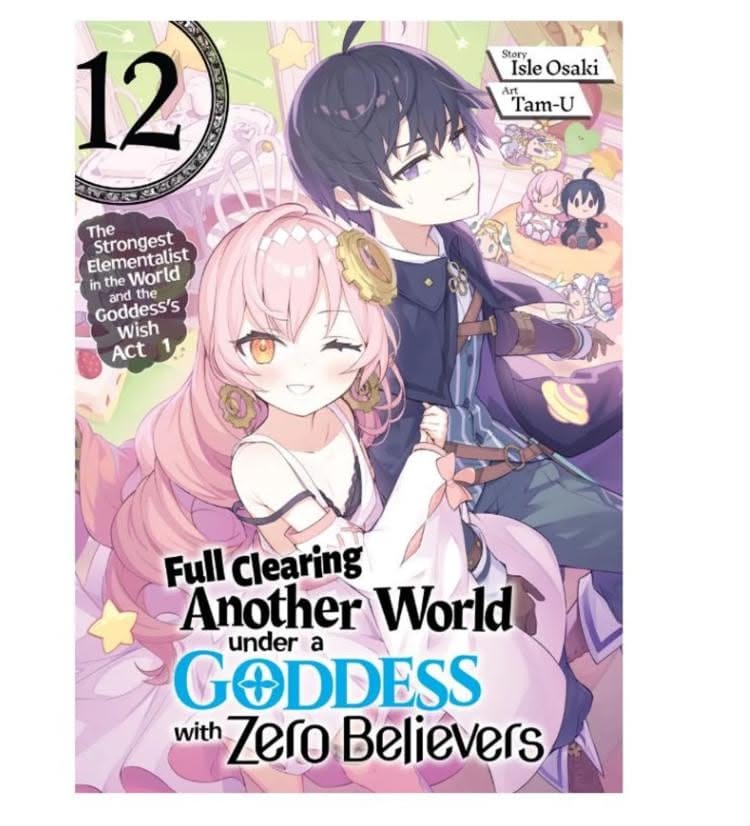 Full Clearing Another World under a Goddess with Zero Believers Anime Keychains