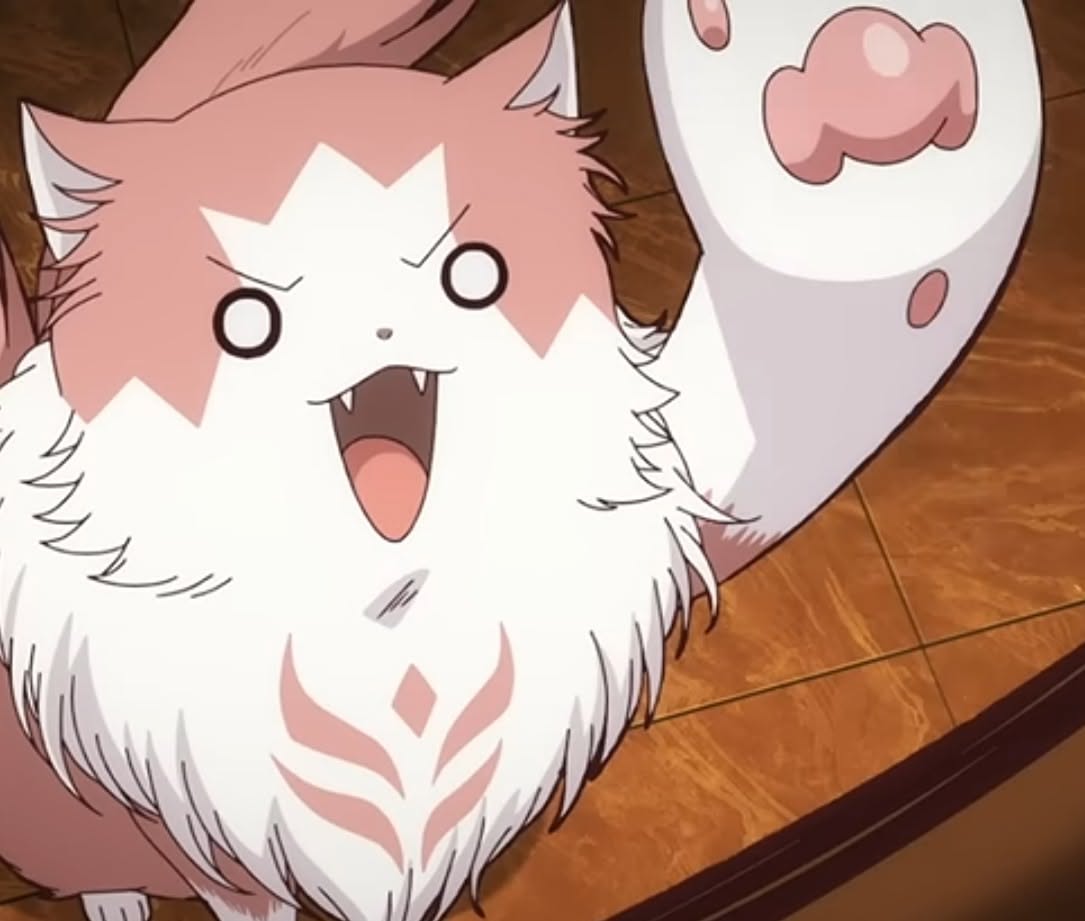 The Cat and the Dragon Anime Keychains