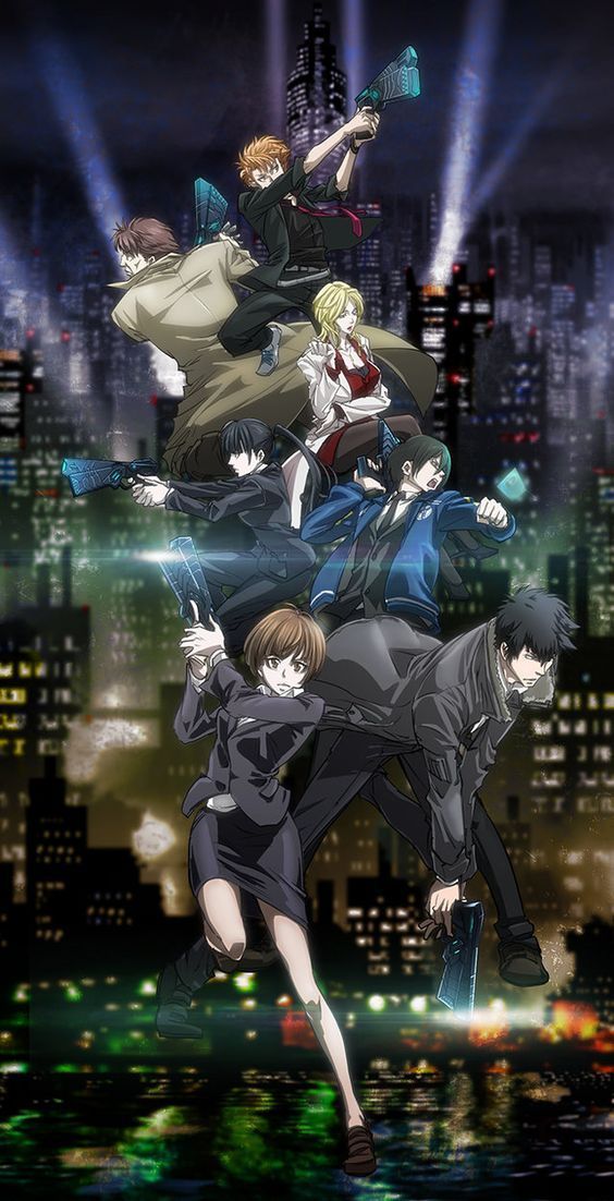 Psycho-Pass Anime Mugs & Drinkware Design 1