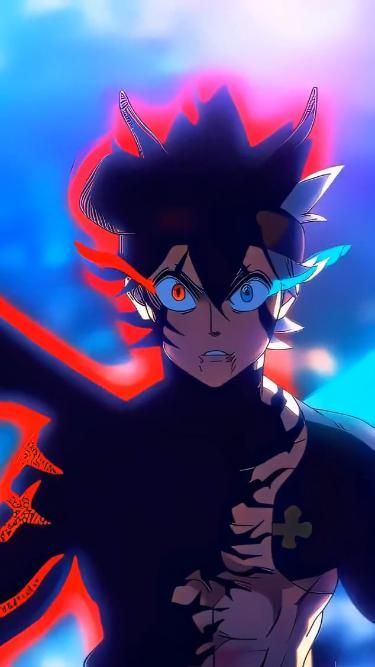 Black Clover Anime Poster Design 3