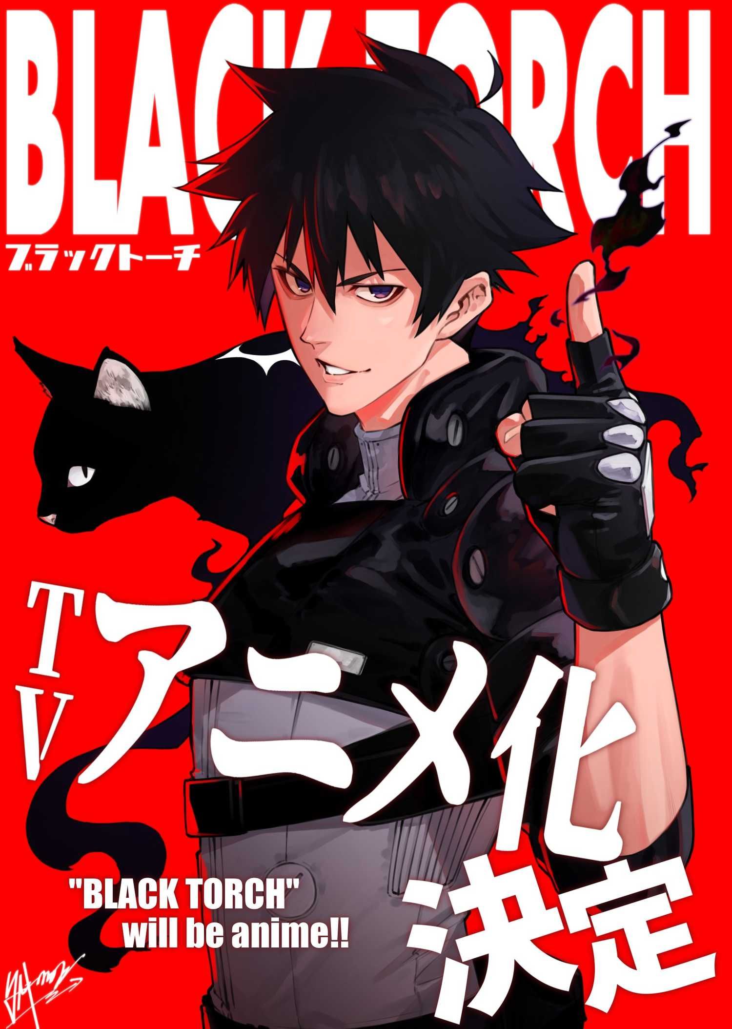 BLACK TORCH Anime Poster Design 3
