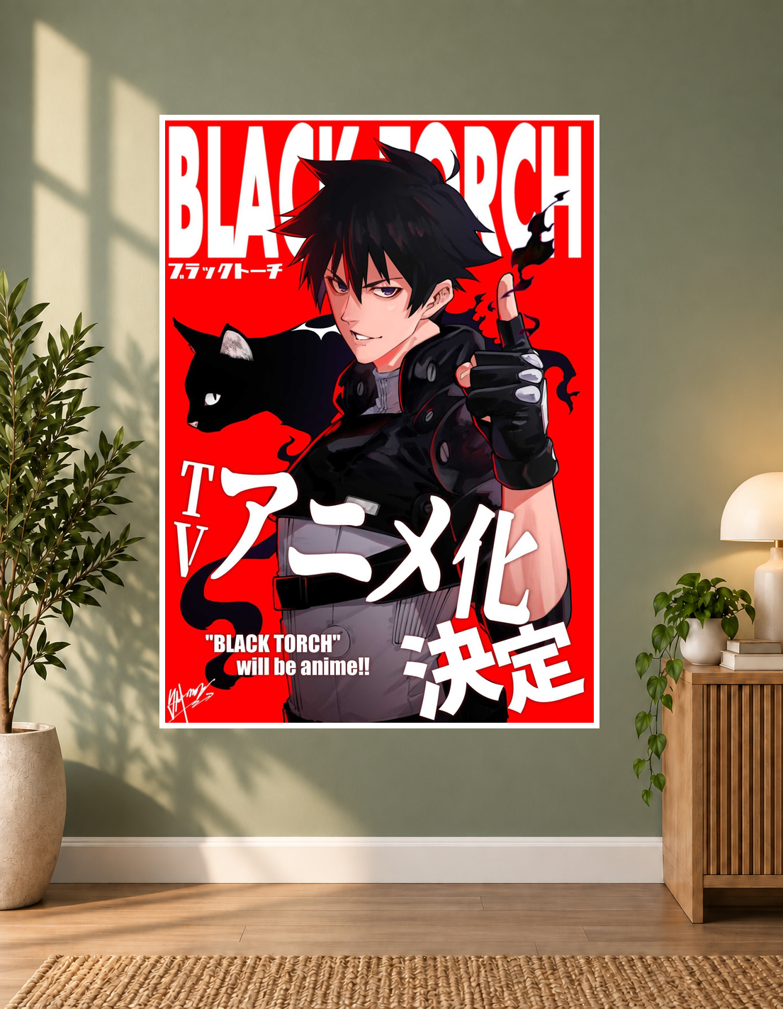 BLACK TORCH Anime Poster Preview 2