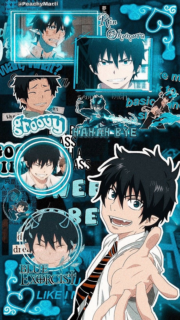 Blue Exorcist Anime Poster High Resolution Print Art
