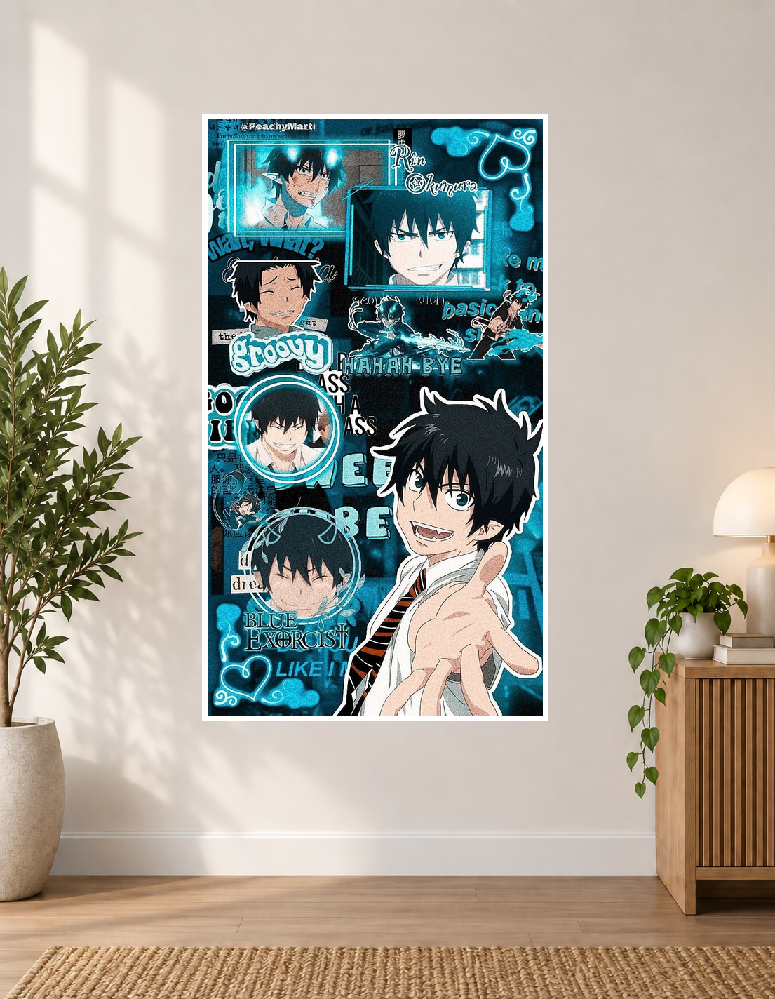 Blue Exorcist Anime Poster