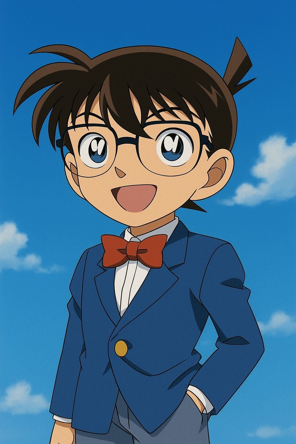 Case Closed Anime Poster Design 3