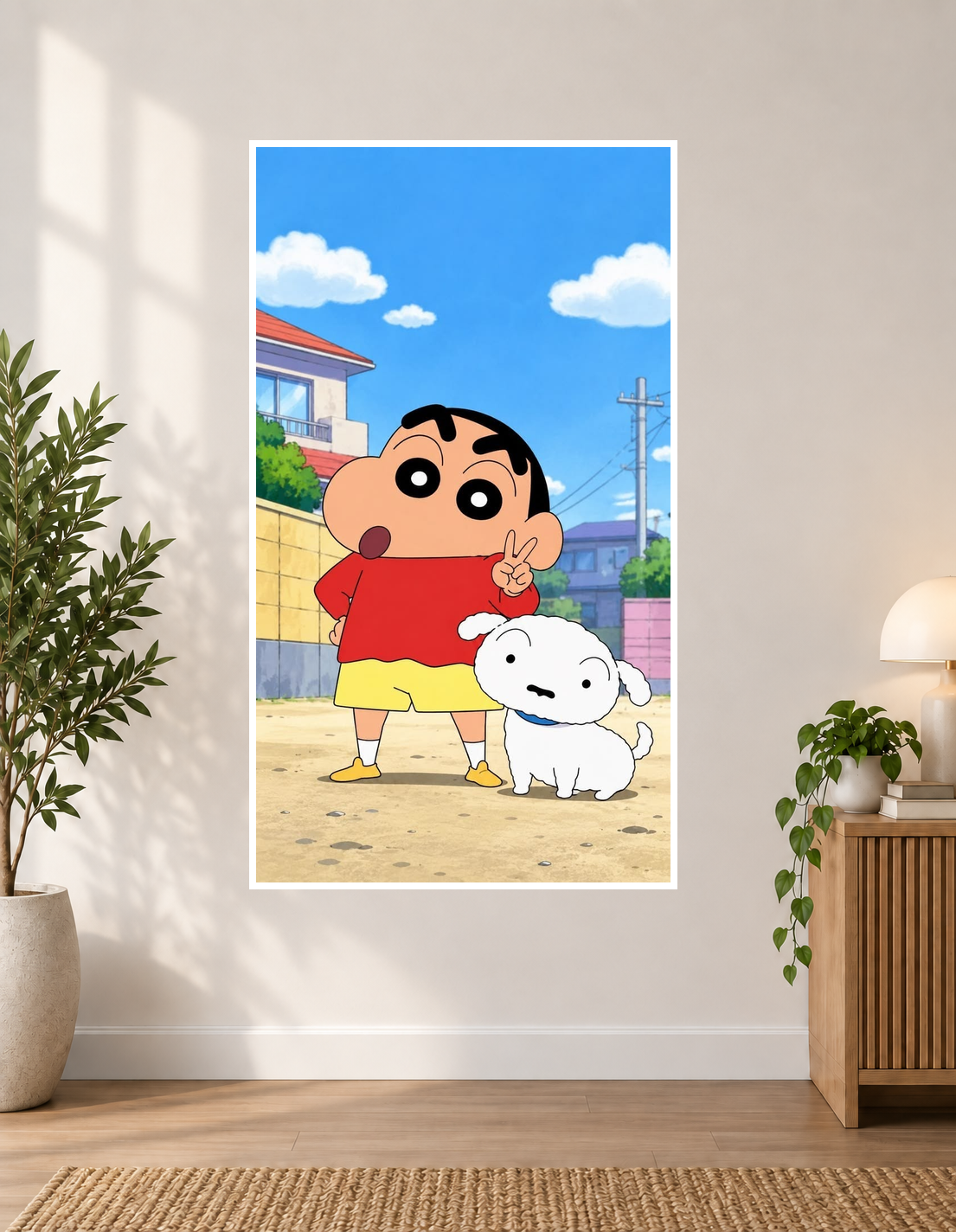 Crayon Shin-chan Anime Poster