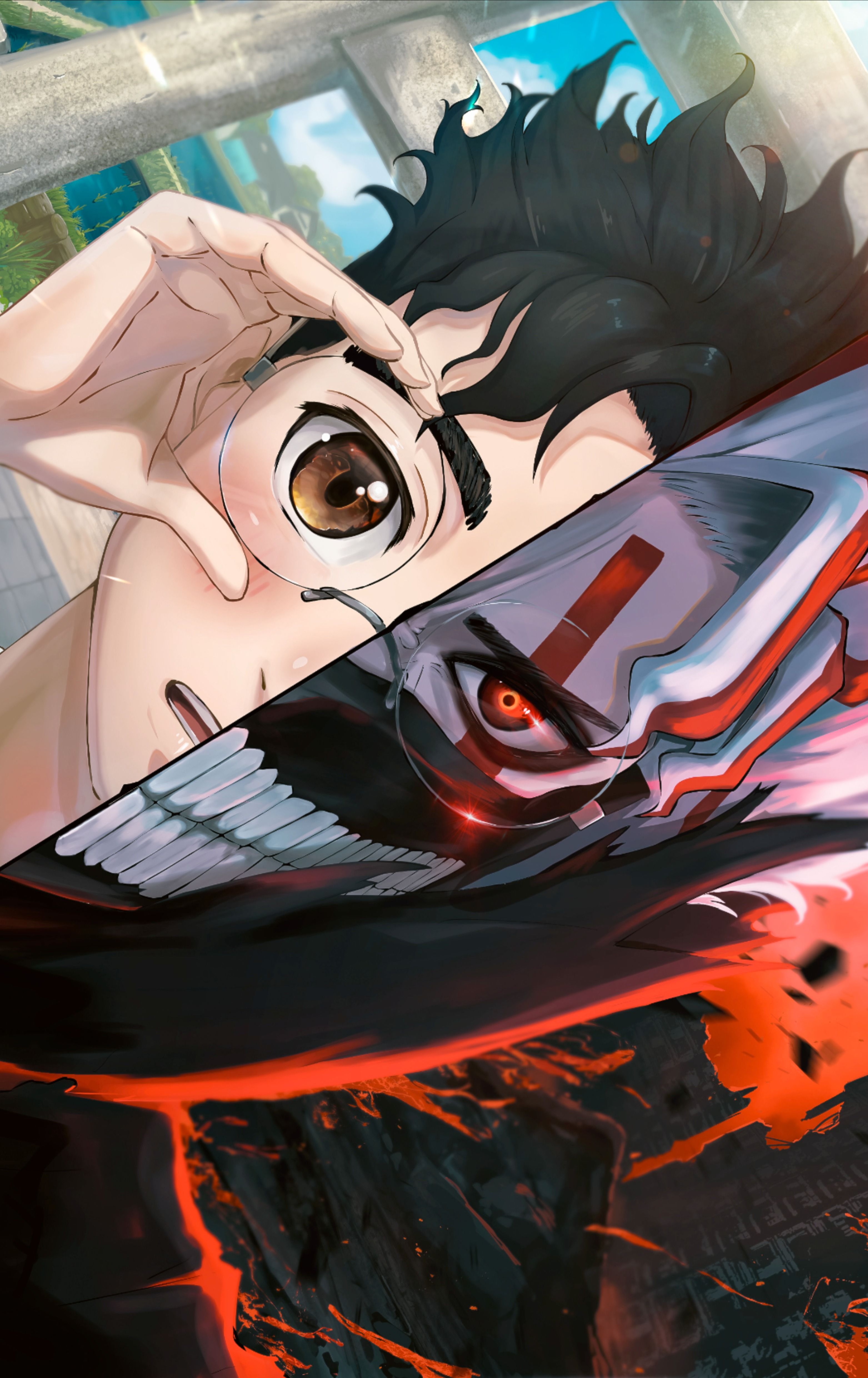 Dan Da Dan Anime Poster Design 3