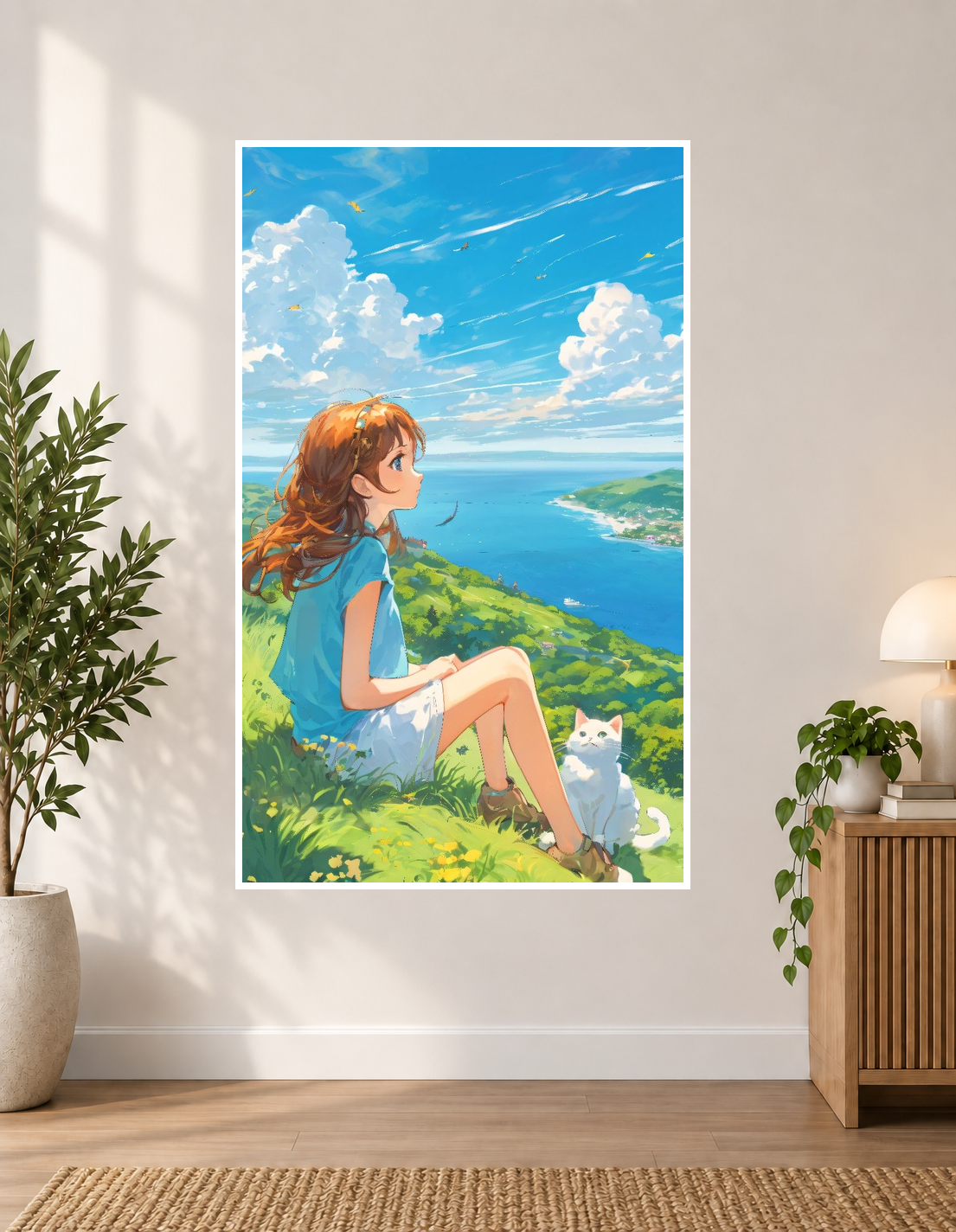�Every Summer” by eill Anime Poster Preview 4