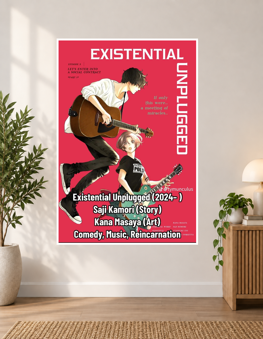 �Fiction” by imase Anime Poster Preview 4