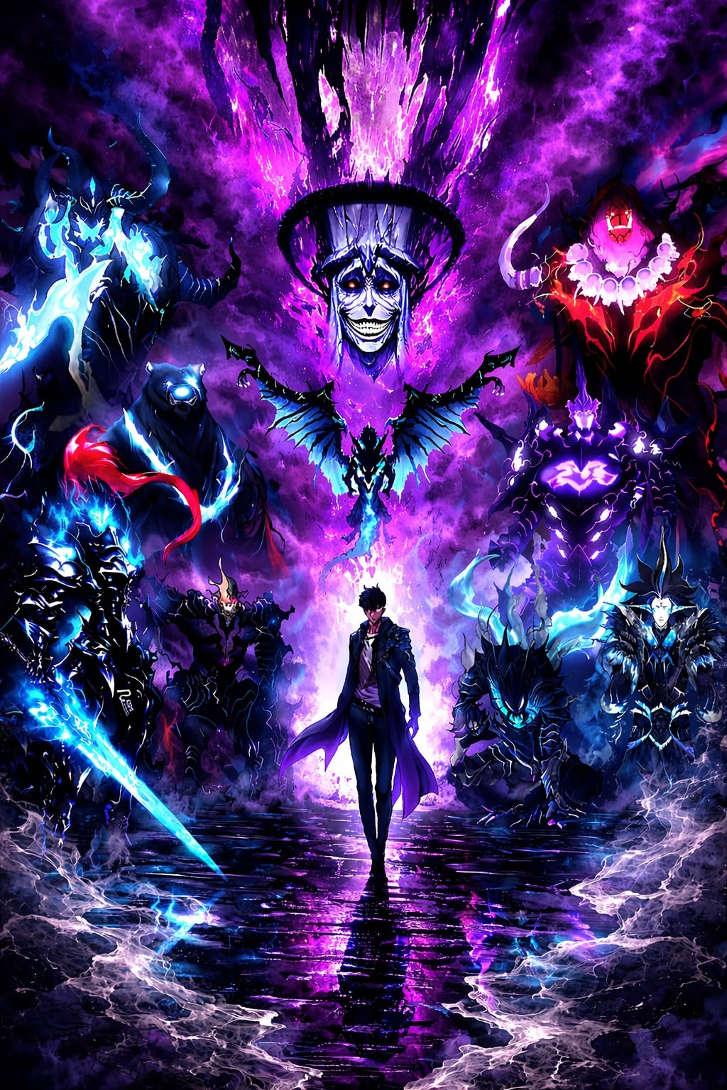 From Overshadowed to Overpowered: Second Reincarnation of a Talentless Sage Anime Poster High Resolution Print Art