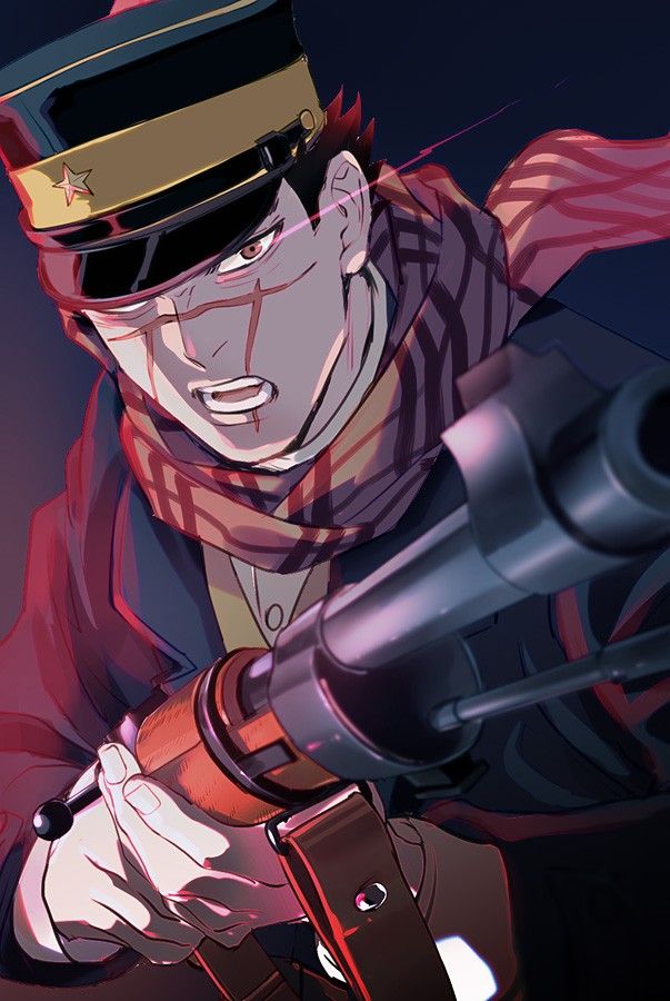 Golden Kamuy Anime Poster High Resolution Print Art