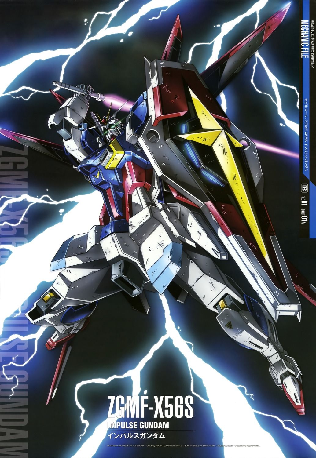 Mobile Suit Gundam SEED Anime Poster High Resolution Print Art