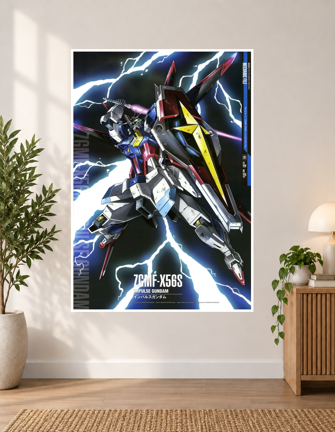 Mobile Suit Gundam SEED Anime Poster
