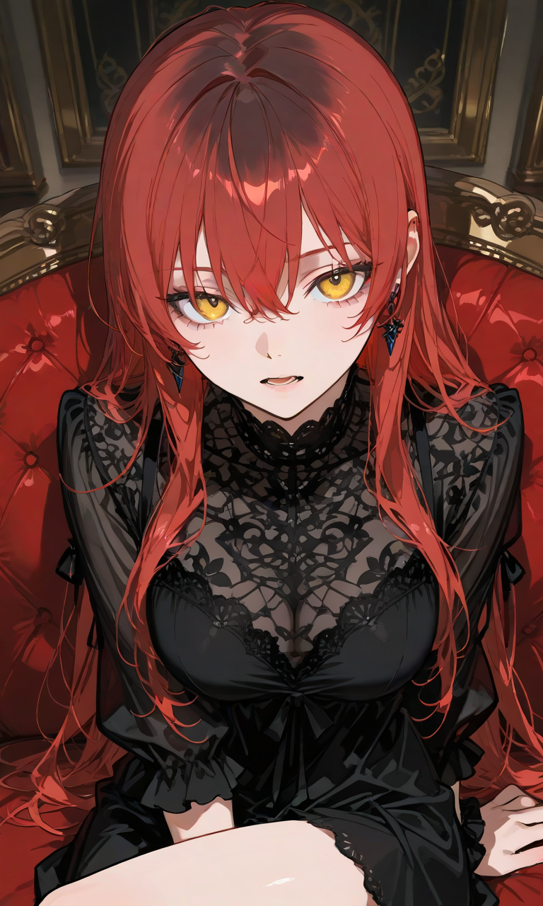 �Naita Akuma” by EMUNIMINI Anime Poster High Resolution Print Art