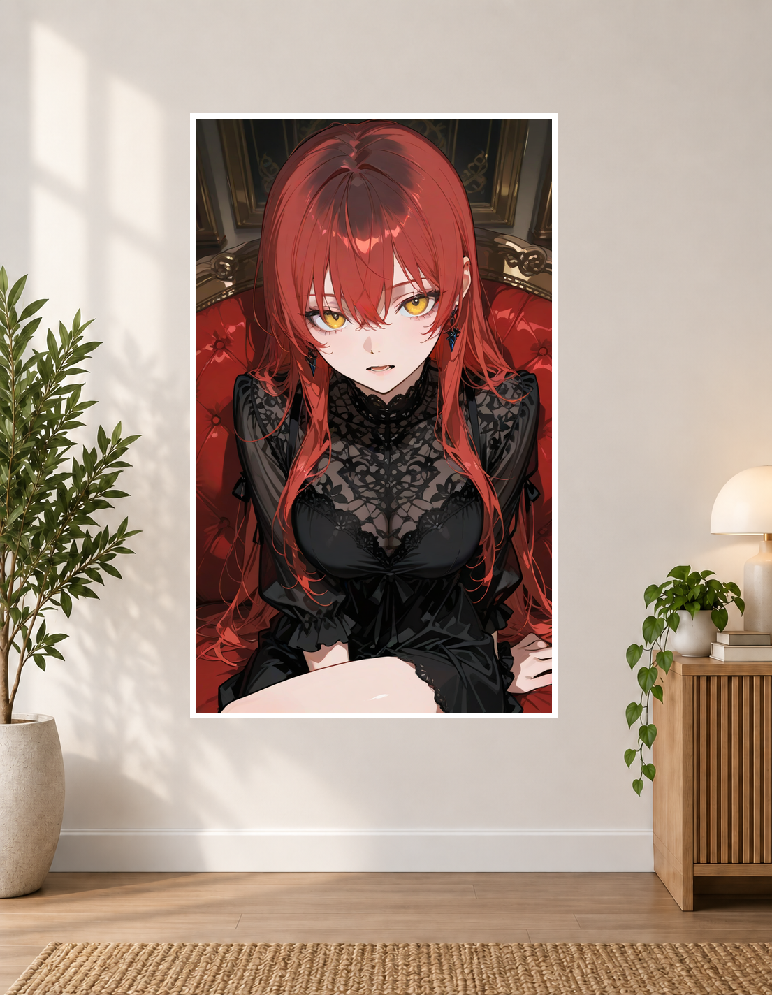�Naita Akuma” by EMUNIMINI Anime Poster Preview 2