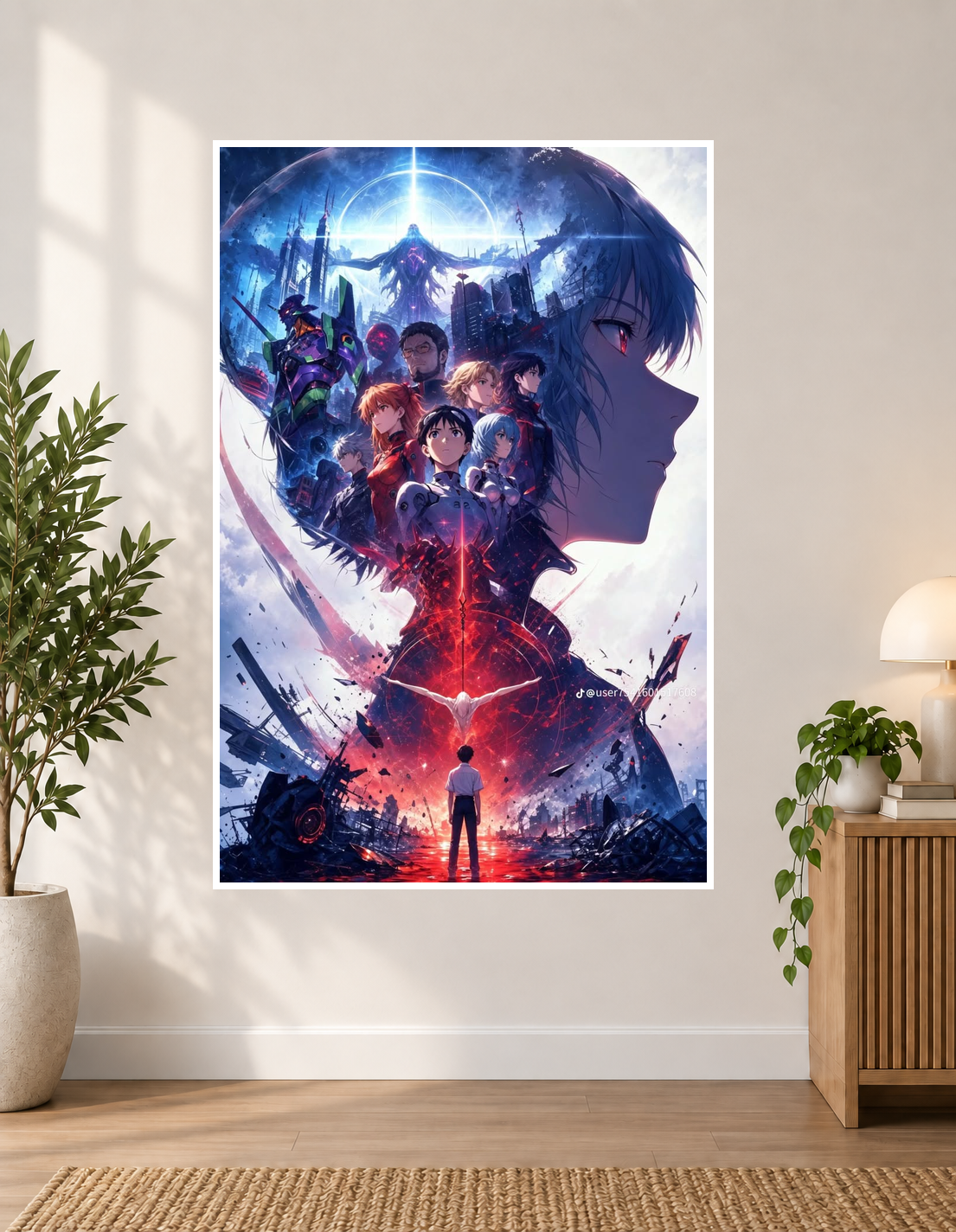 Neon Genesis Evangelion Anime Poster