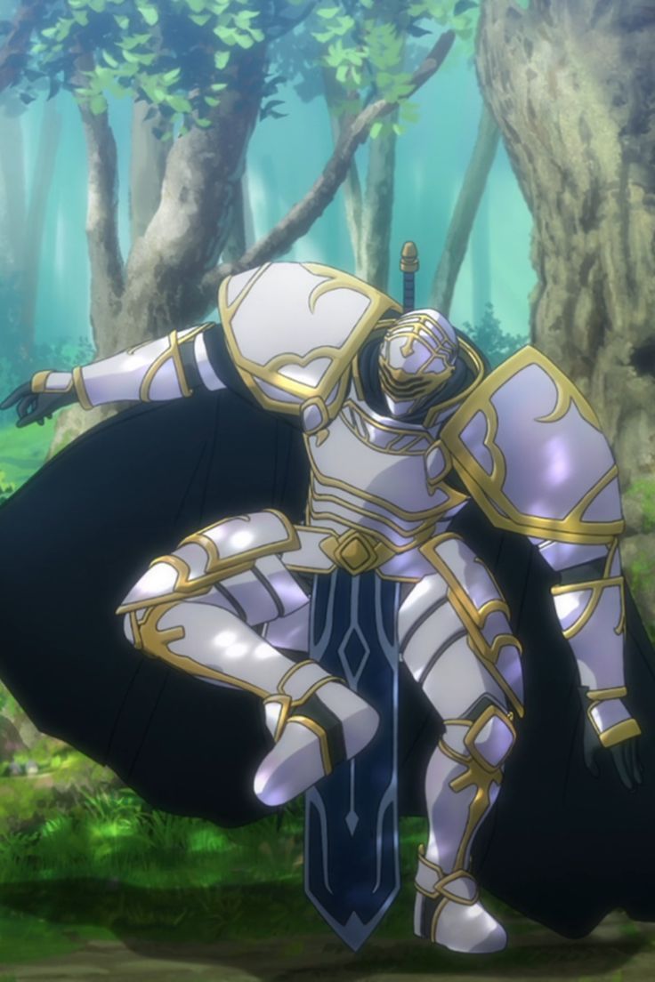 Skeleton Knight in Another World Anime Poster High Resolution Print Art