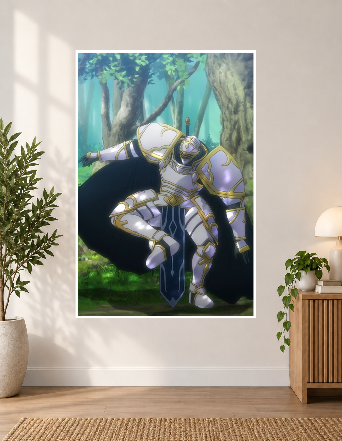 Skeleton Knight in Another World Anime Poster