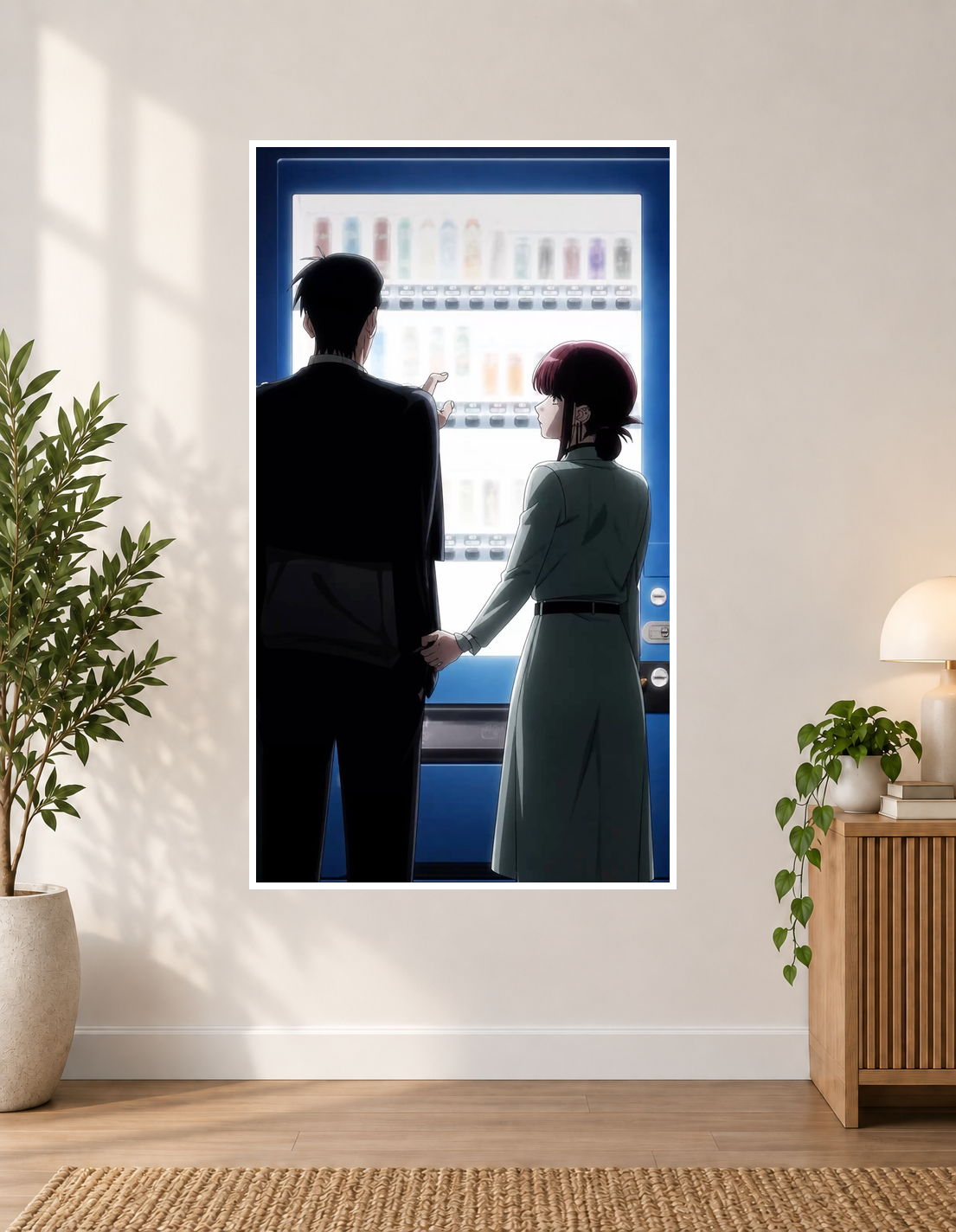 Smoking Behind the Supermarket with You Anime Poster