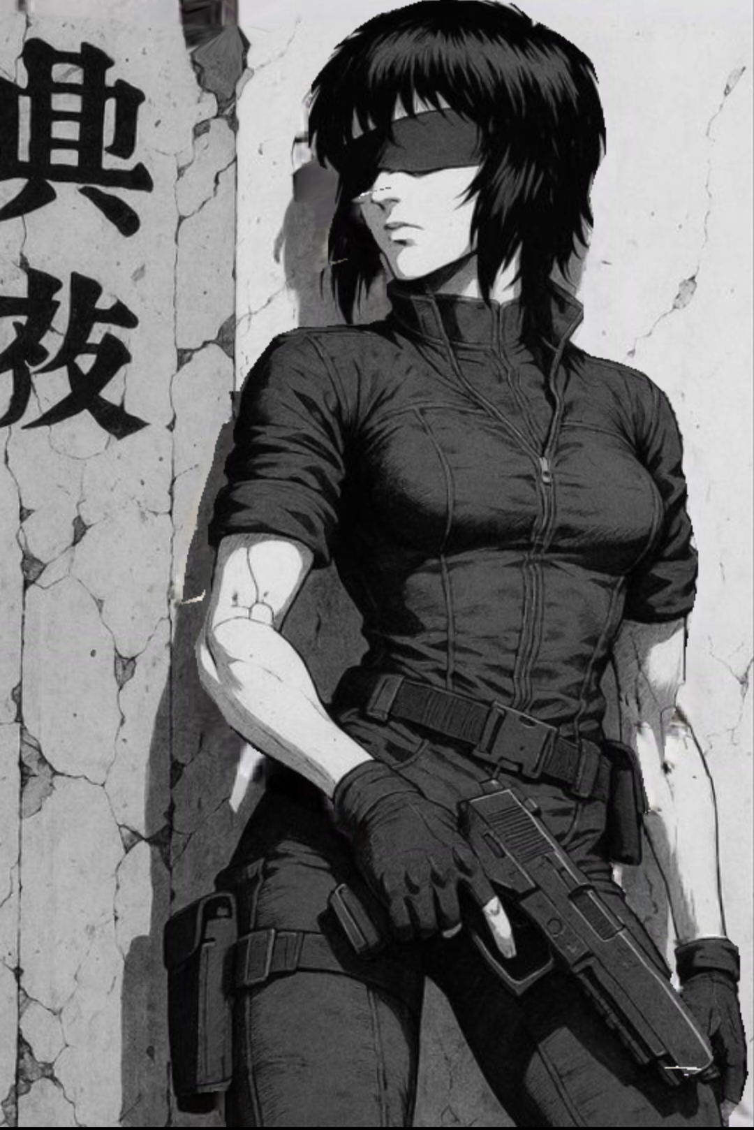 THE GHOST IN THE SHELL Anime Poster Design 3