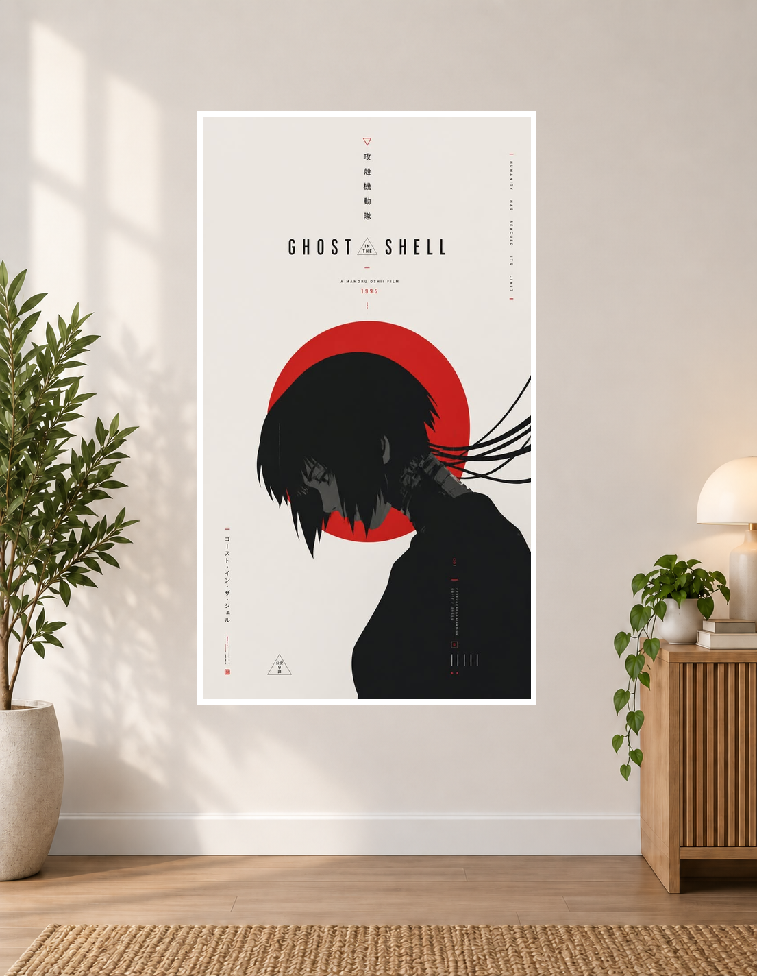 THE GHOST IN THE SHELL Anime Poster