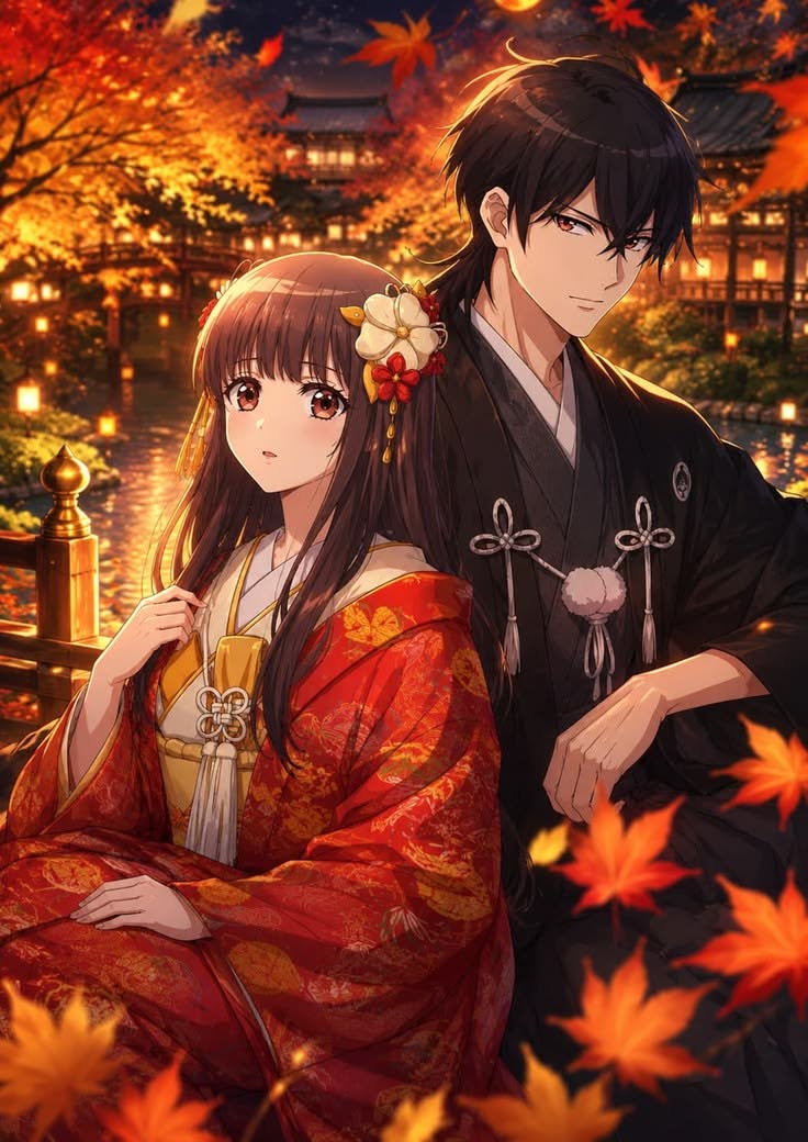 The Lonely Snow Widow and the Cursed Ring Anime Poster High Resolution Print Art