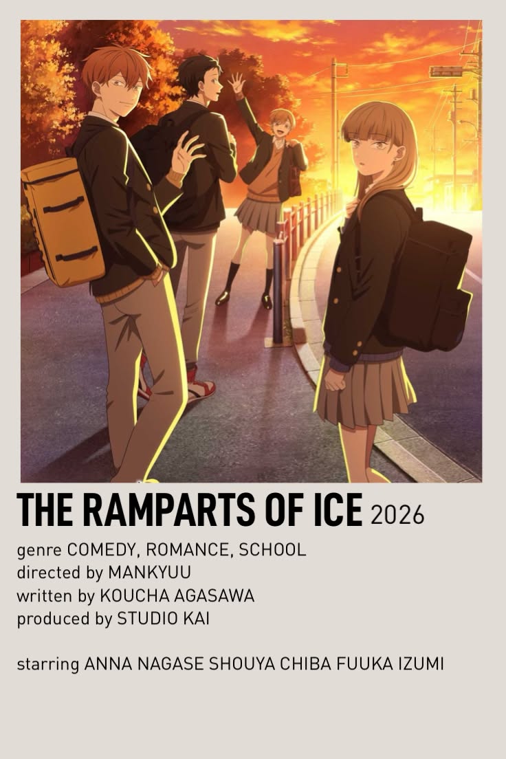 The Ramparts of Ice Anime Poster Design 5