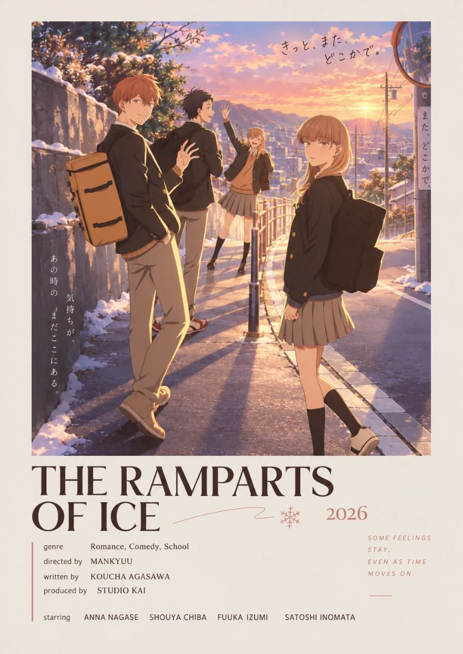 The Ramparts of Ice Anime Poster Design 7