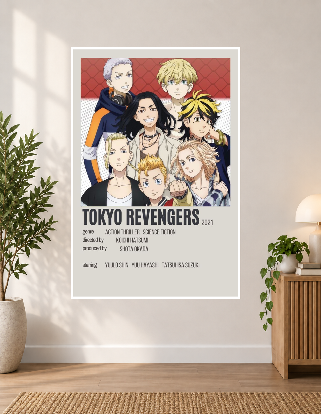 Tokyo Revengers: War of the Three Titan Arc Anime Poster