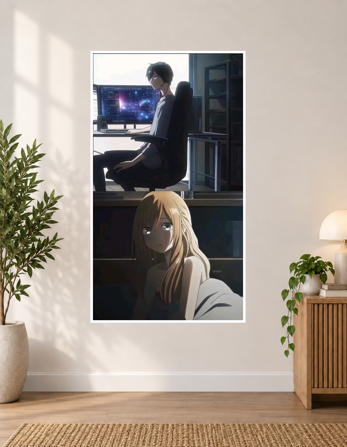 �Wanna me” by adieu Anime Poster Preview 4