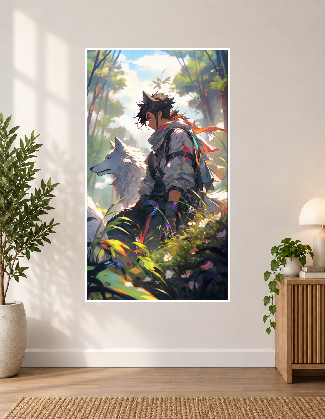 Welsh & Shedar Anime Poster