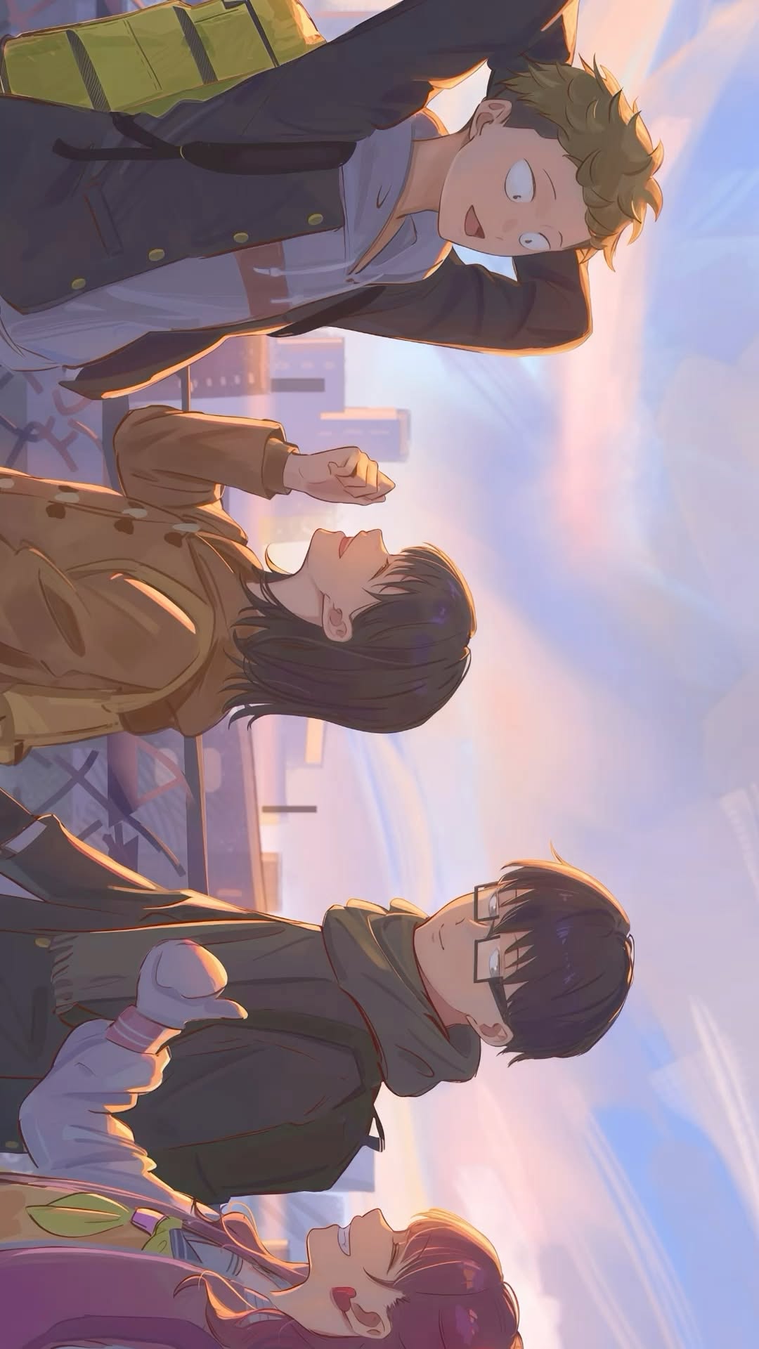 You and I Are Polar Opposites Anime Poster High Resolution Print Art